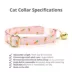 Made By Cleo® Easter Bunnies & Carrots Breakaway Cat Collar image thumbnail 2