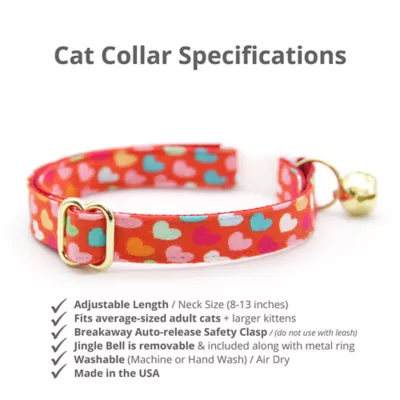 Product Made By Cleo® Valentine's Day Modern Love Breakaway Cat Collar