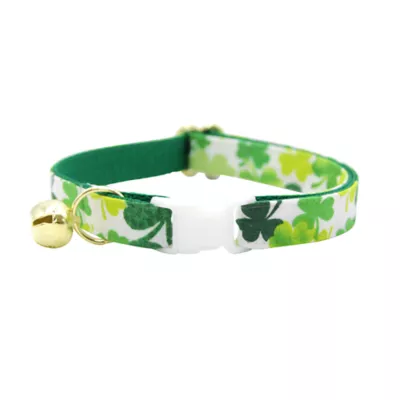 Product Made By Cleo® St. Patrick's Day Shamrock Spirit Breakaway Cat Collar