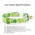 Made By Cleo® St. Patrick's Day Shamrock Spirit Breakaway Cat Collar image thumbnail 2