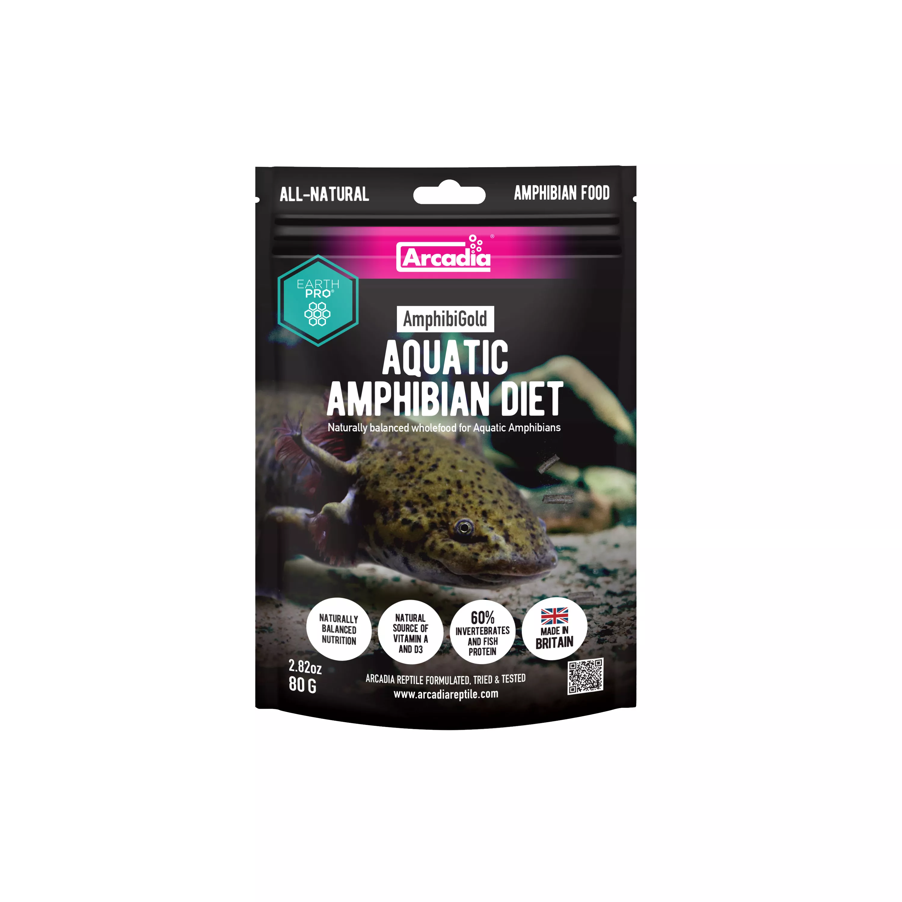 Arcadia AmphibiGold Aquatic Amphibian Diet