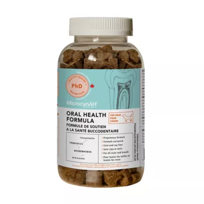 Product MicrocynAH PhD Daily Regime Dog Treats - Oral Health Formula