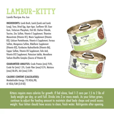 Product Weruva Kittens in the Kitchen Wet Cat Food - Shreds in Au Jus, 3 OZ