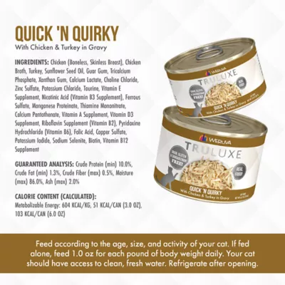 Product Weruva TruLuxe Adult Cat Natural Wet Food - Grain, Gluten & Carrageenan Free, 6 Oz