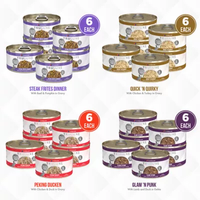 Product TruLuxe TruTurf Wet Cat Food - Variety Pack, 24ct