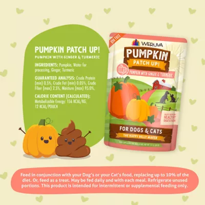 Product Pumpkin Patch Up! Supplement for Cats and Dogs - 2.8 oz, Pureed Pumpkin