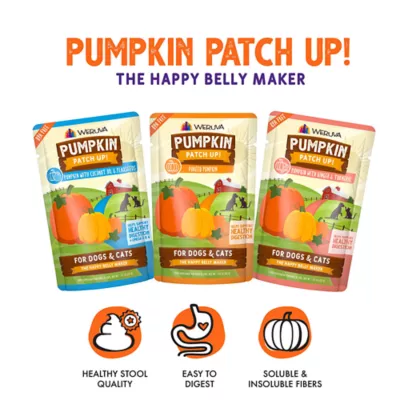 Product Weruva Pumpkin Patch Up! Supplement for Cats and Dogs - Digestive Support, Variety Pack, 12 CT