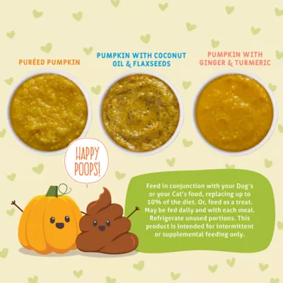 Product Weruva Pumpkin Patch Up! Supplement for Cats and Dogs - Digestive Support, Variety Pack, 12 CT