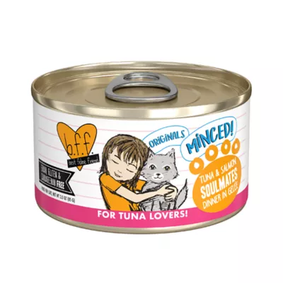 Product Weruva B.F.F. Originals Minced! For Tuna Lovers Wet Cat Food - Minced in Gravy, 3 OZ
