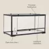 Thrive Open Glass Reptile Terrarium image thumbnail 3