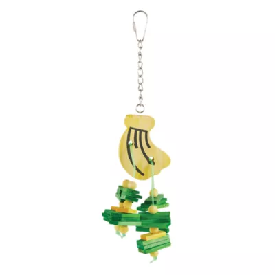 Product All Living Things® Banana Wood Chime Bird Toy