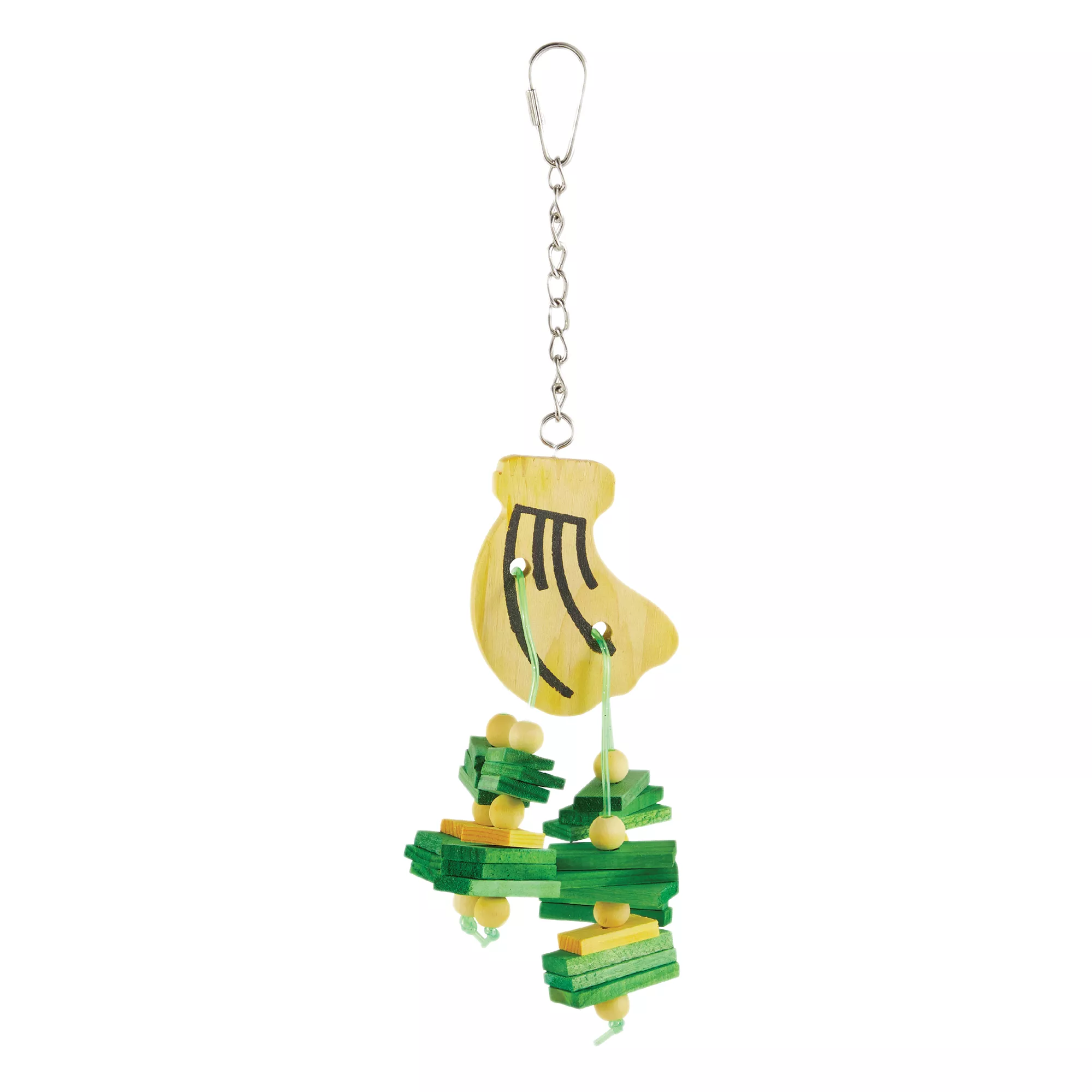 All Living Things® Banana Wood Chime Bird Toy