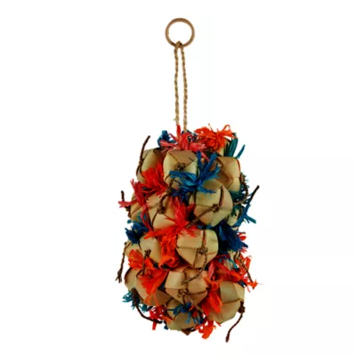 Product All Living Things® Palm Leaf Crunchy Grape Bird Toy