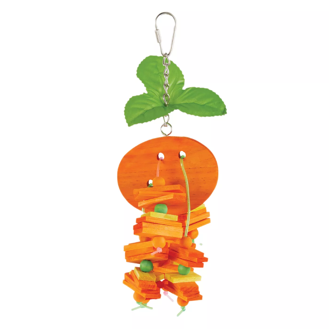 Product All Living Things® Fruit Orange Bird Toy