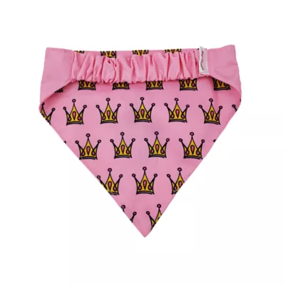 Product Hip Doggie Birthday Girl Reversible Scrunchy Dog Bandana