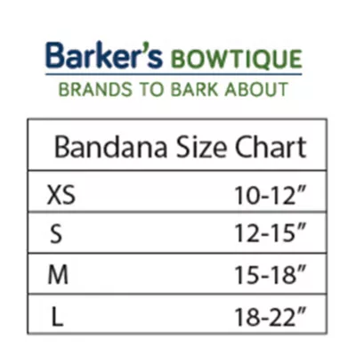 Hip Doggie Love Reversible Scrunchy Dog Bandana - Image 5