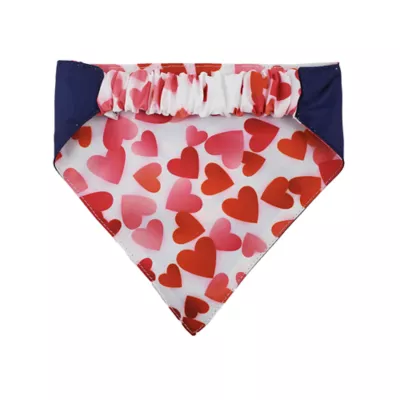 Product Hip Doggie Love Reversible Scrunchy Dog Bandana