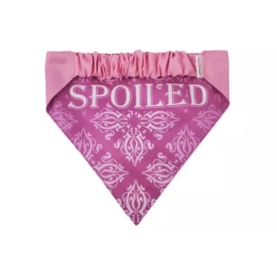 Hip Doggie Princess Reversible Scrunchy Dog Bandana - Image 2