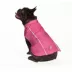 Hip Doggie Pink Hoodless Dog Raincoat with Lining image thumbnail 3