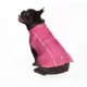 Product Hip Doggie Pink Hoodless Dog Raincoat with Lining