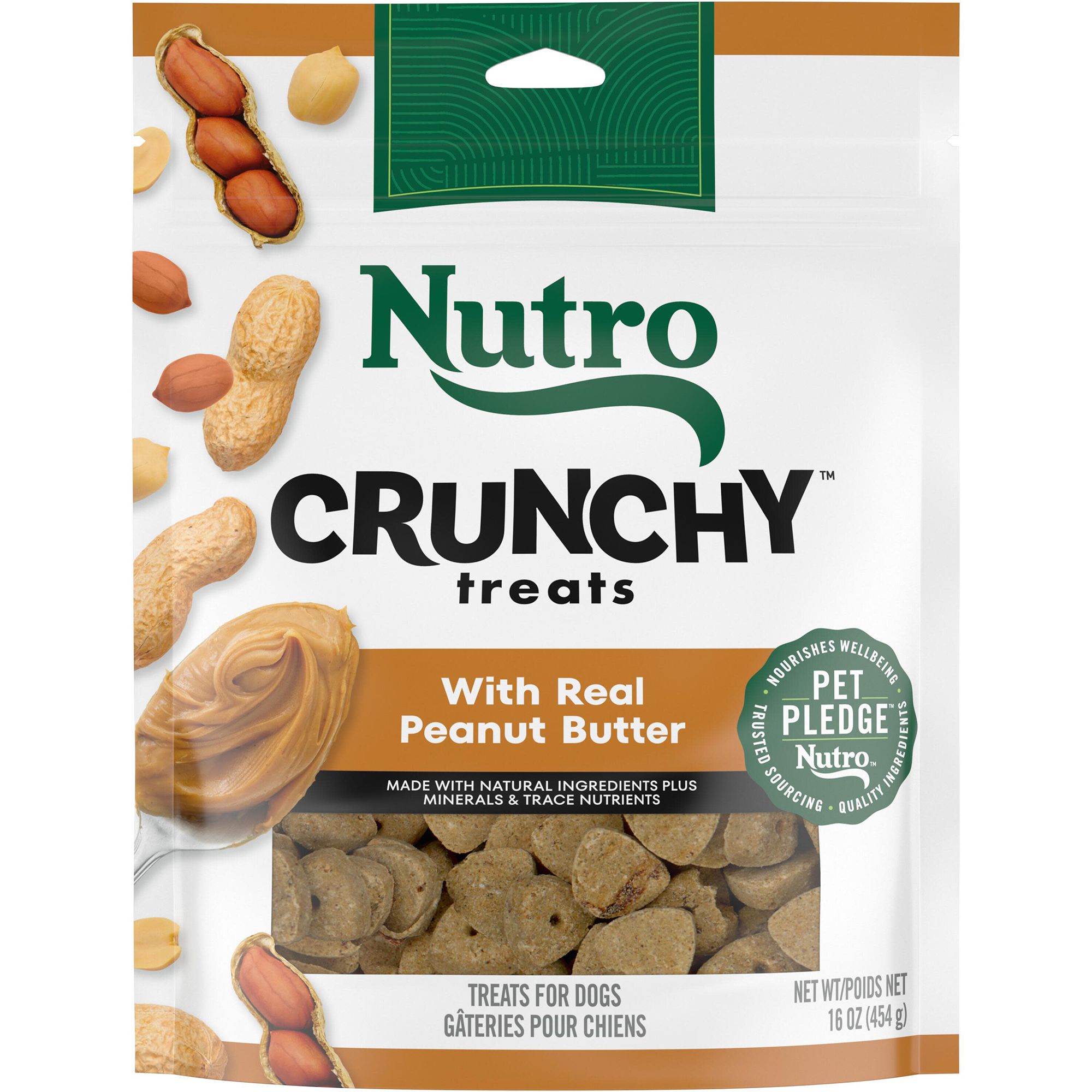 Nutro crunchy treats peanut cheap butter