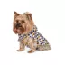 Hip Doggie Hooded Yellow & Duck Prink Reversible Dog Raincoat image thumbnail 6