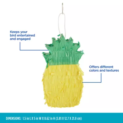 Product All Living Things® Pineapple Pinata Bird Toy