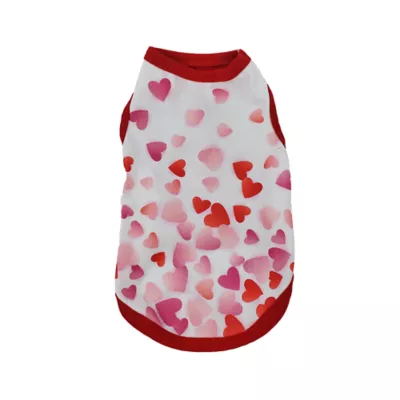 Hip Doggie Scattered Hearts Dog Tank - Image 1