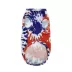 Hip Doggie Ivory Ella Americana Patriotic Tie-Dyed Patriotic Dog Tank image thumbnail 2