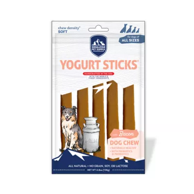 Himalayan Dog Chew Yogurt Sticks Soft Chew All Life Stage Dog Treats Bacon