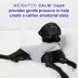 Canada Pooch Weighted Calming Vest - Grey image thumbnail 3
