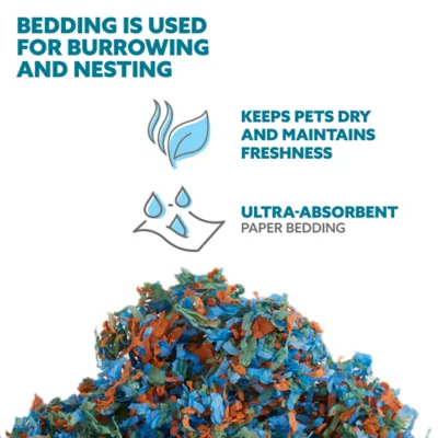 Product Full Cheeks™ Odor Control Small Pet Paper Bedding - Tropical Rainforest