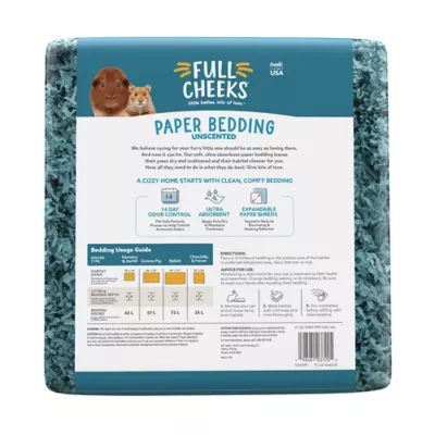 Product Full Cheeks™ Odor Control Small Pet Paper Bedding - Classic Teal