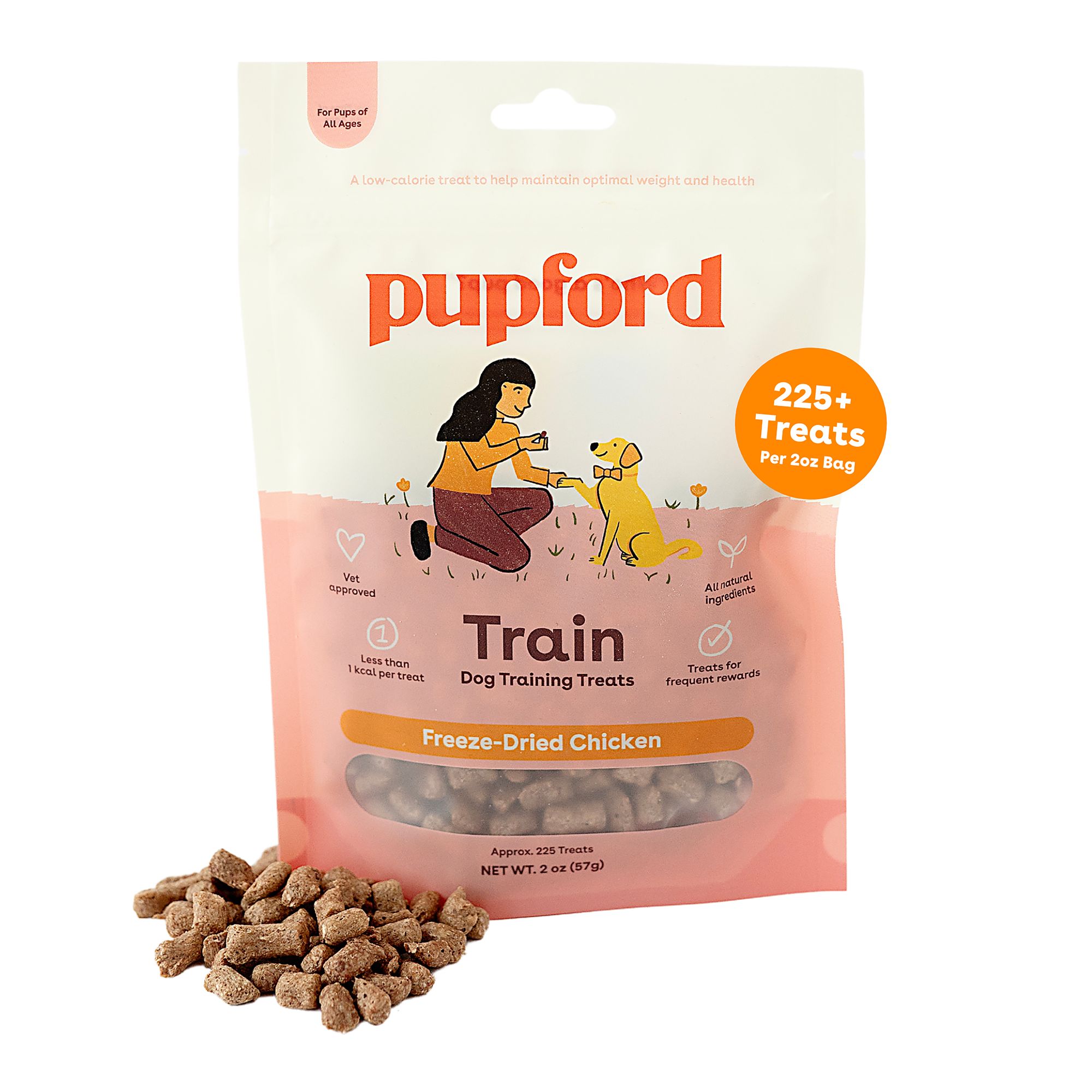 Pupford Freeze Dried Dog Training Treats Chicken