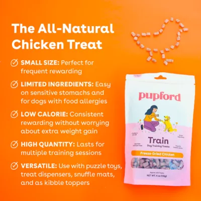 Product Pupford Freeze-Dried Dog Training Treats - Chicken