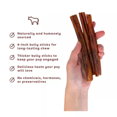 Product Pupford Bully Stick Dog Chew Treat - Beef