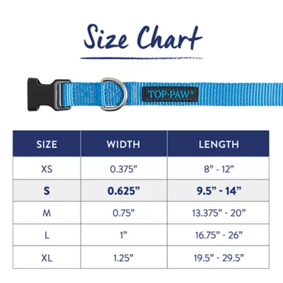 Product Top Paw® Signature Adjustable Dog Collar