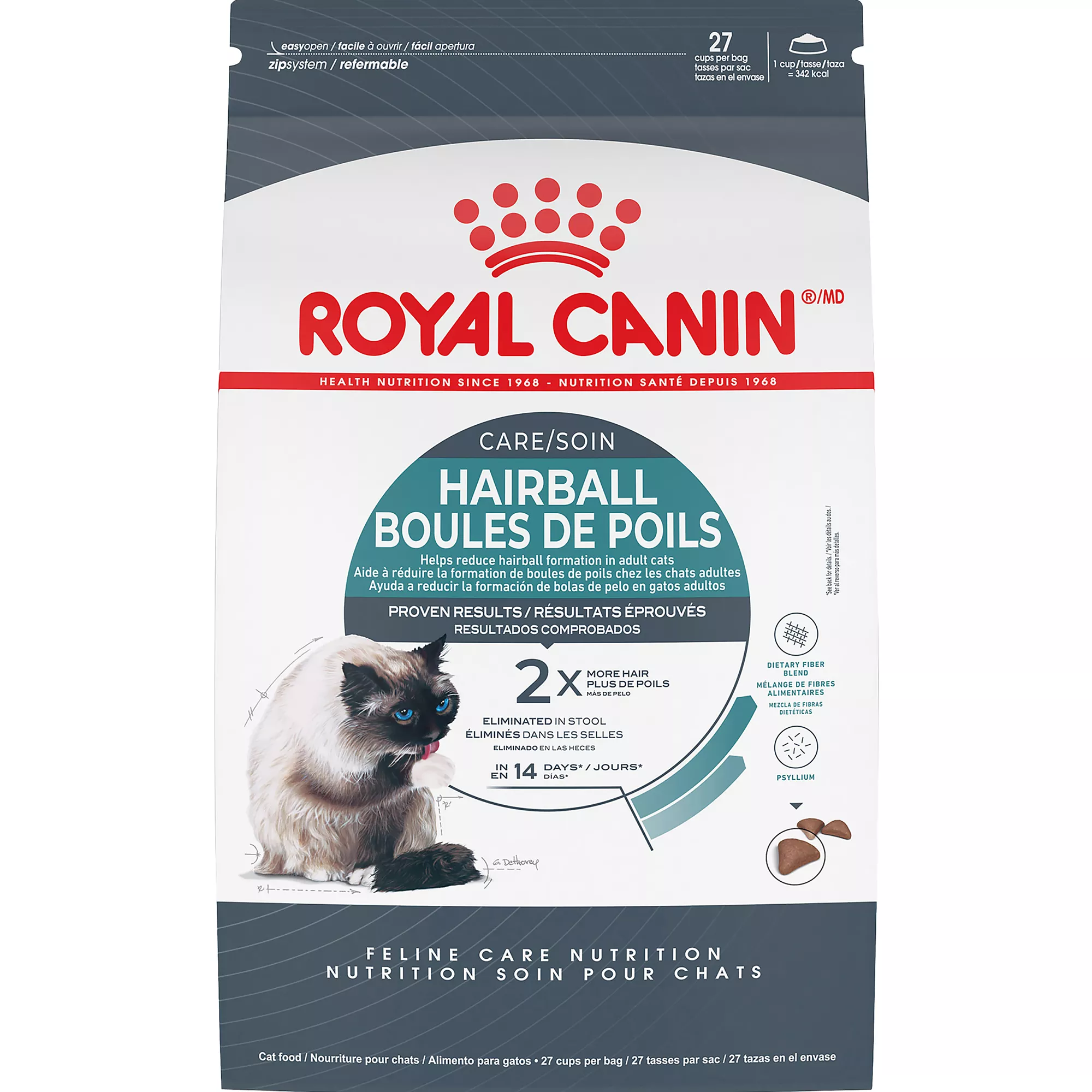 Royal Canin Feline Care Nutrition Hairball Care Adult Cat Dry Food