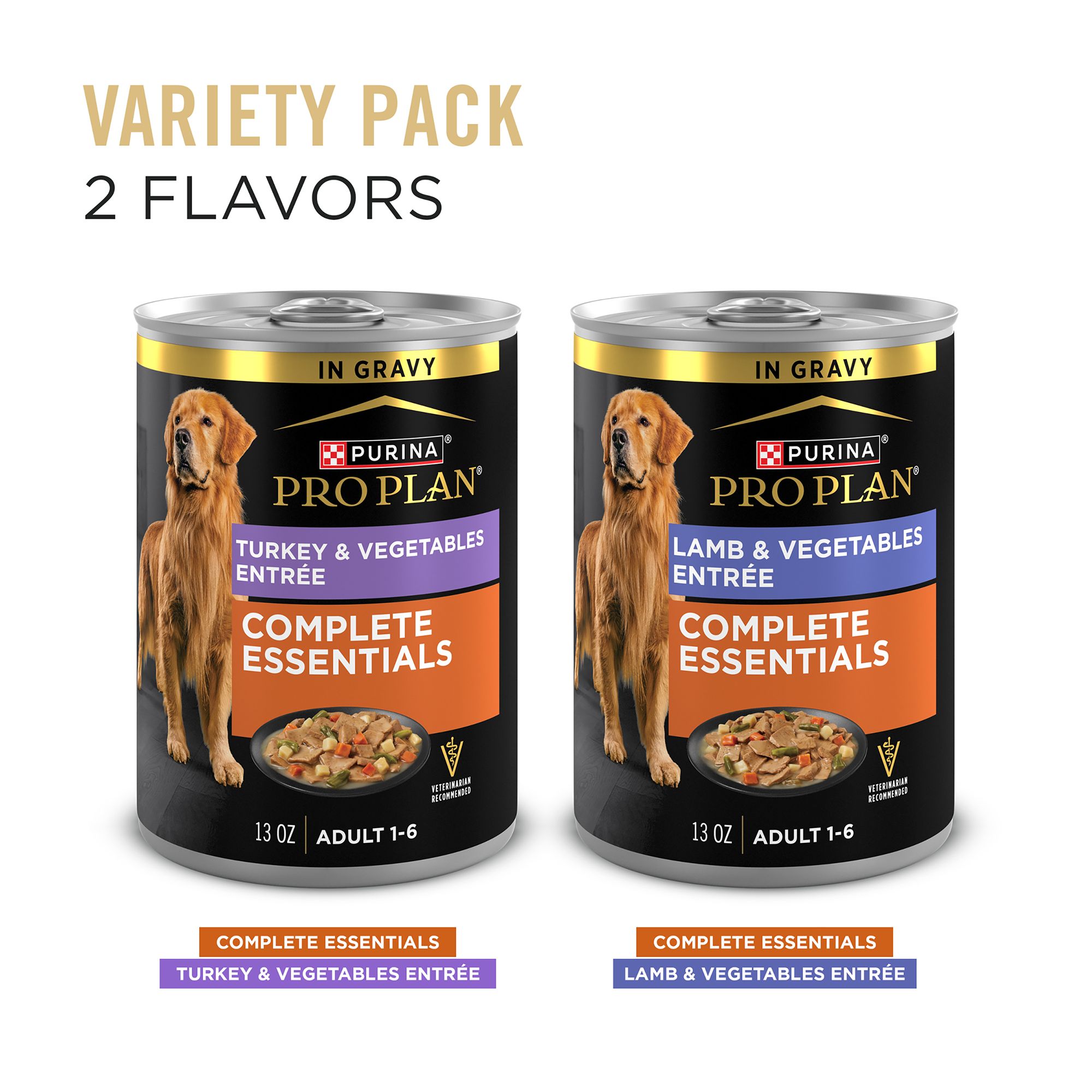 Pro Plan Complete Essentials in Gravy Variety Pack Adult Wet Dog
