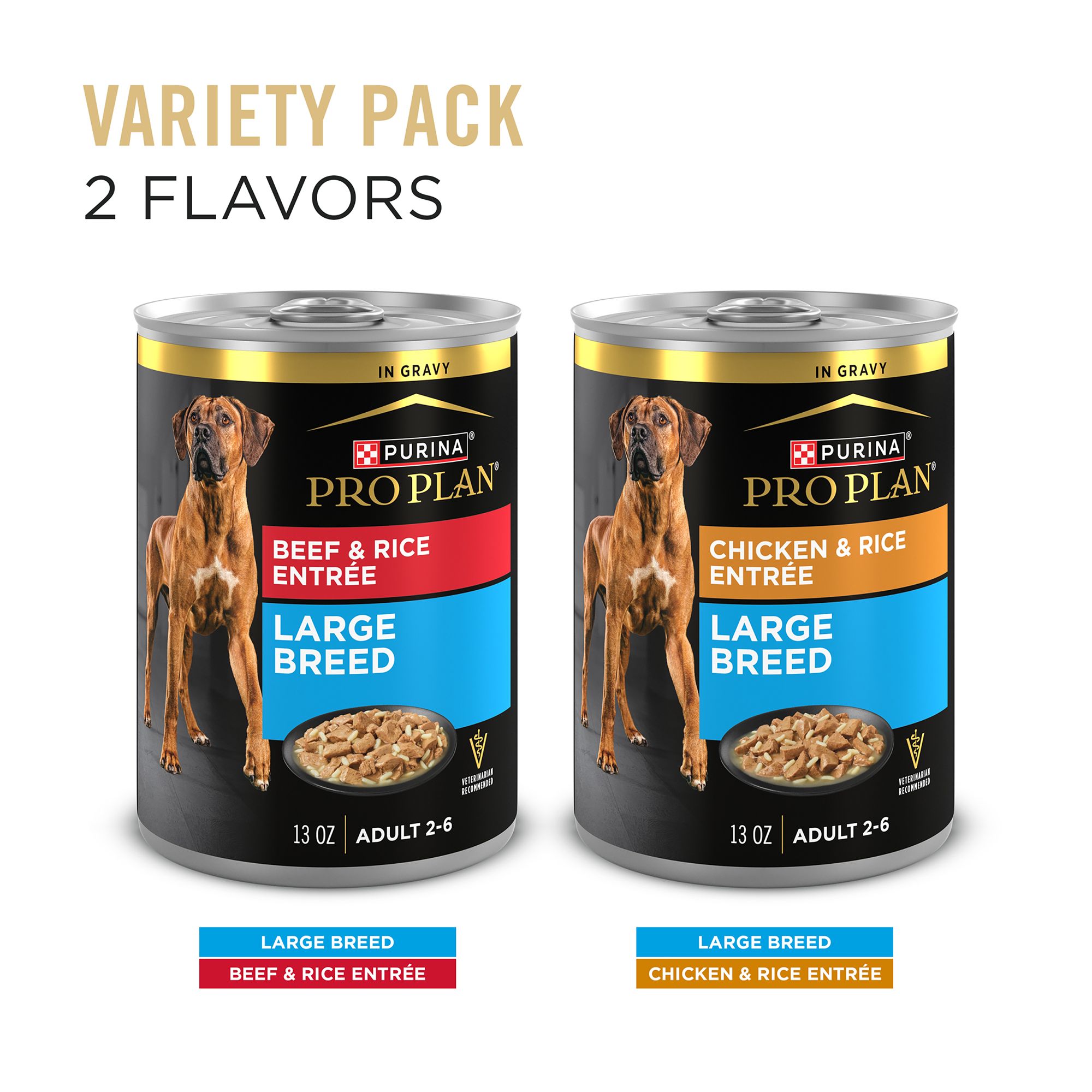 Purina Pro Plan Specialized Large Breed Variety Pack Adult Wet Dog