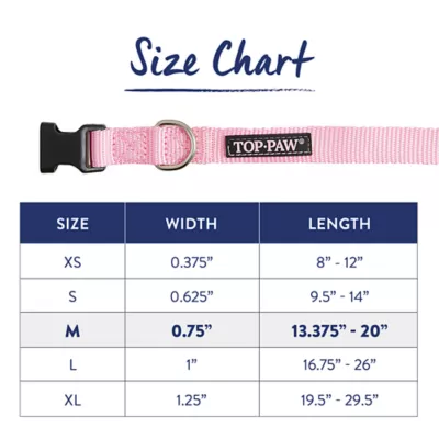 Product Top Paw® Signature Adjustable Dog Collar
