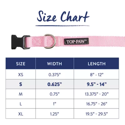Product Top Paw® Signature Adjustable Dog Collar