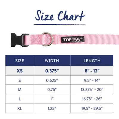 Product Top Paw® Signature Adjustable Dog Collar