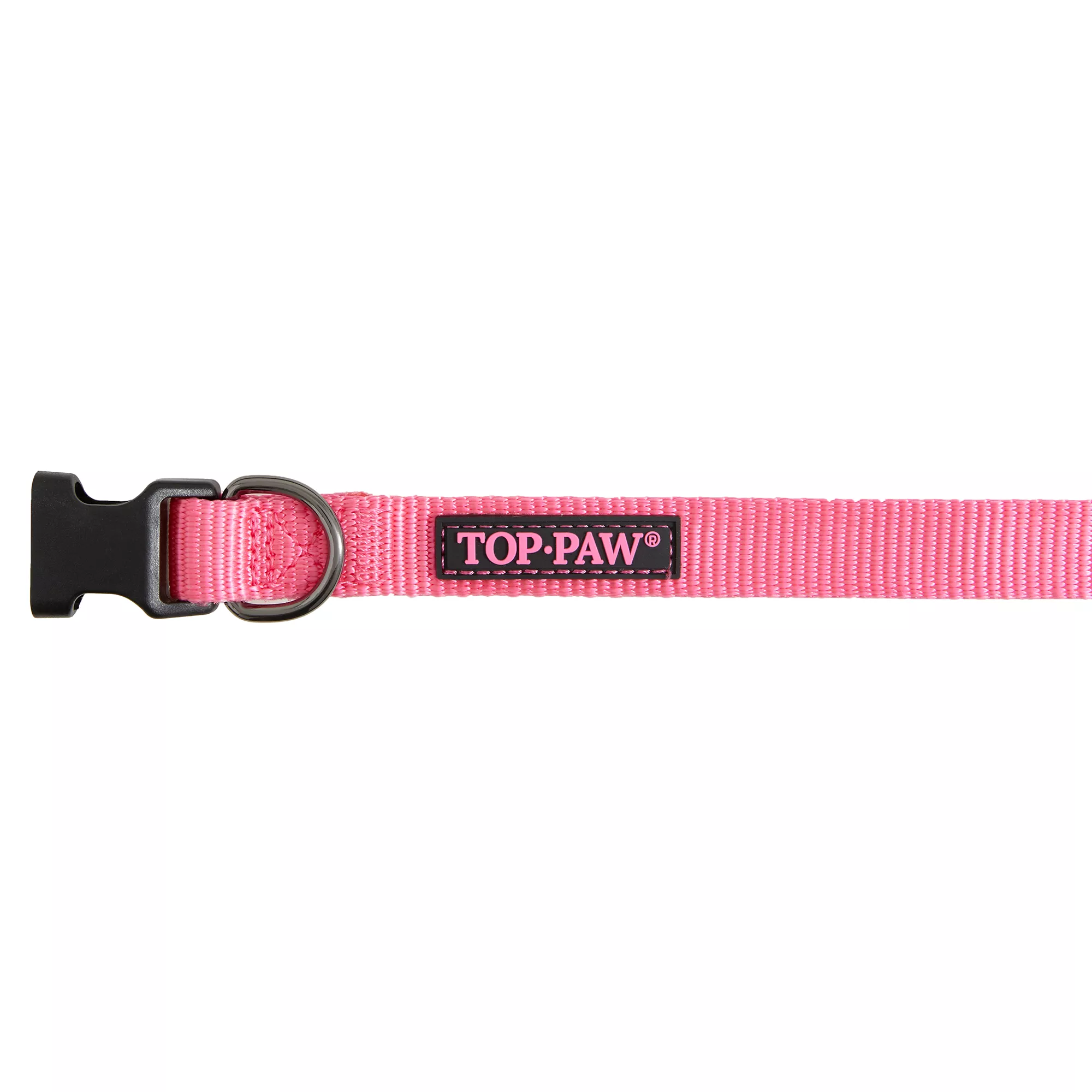 Top Paw® Gunmetal Nylon Dog Collar