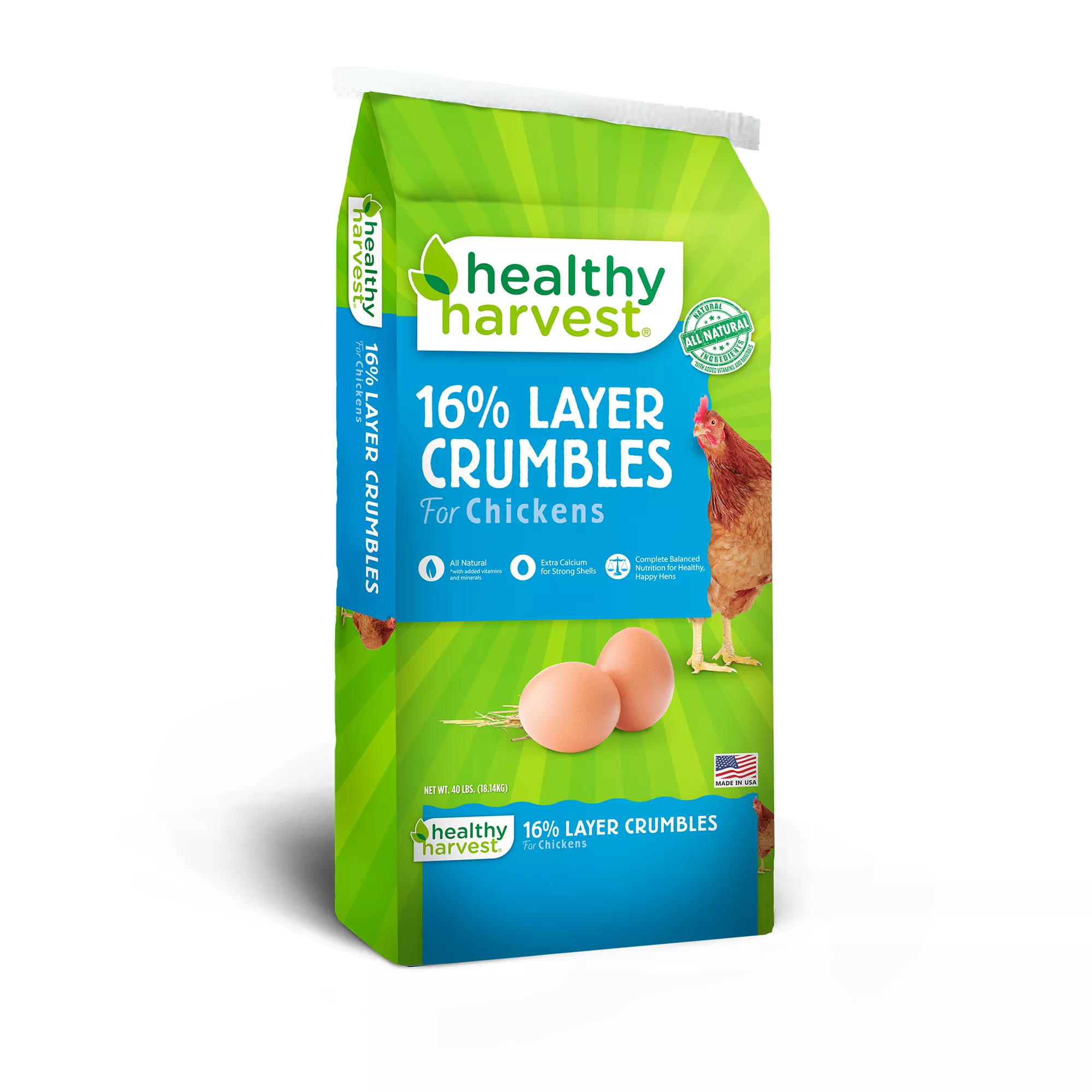 Healthy Harvest® 16% Layer Crumbles