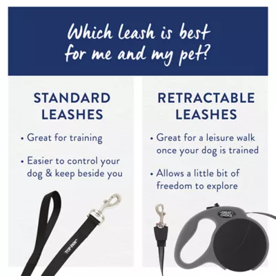 Top Paw® Standard Dog Leash, Multiple Sizes & Colors, 6' Long - Image 4