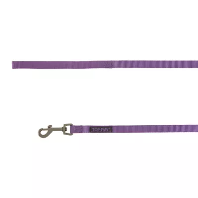 Top Paw® Standard Dog Leash, Multiple Sizes & Colors, 6' Long - Image 1