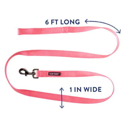 Product Top Paw® Nylon Dog Leash: 6-ft long