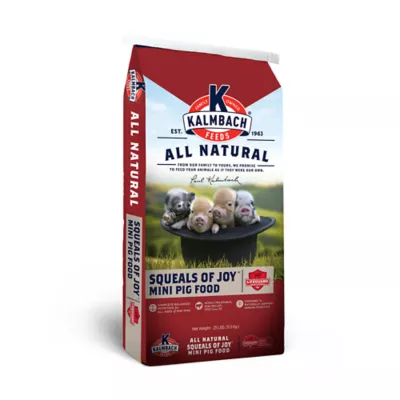 Product Kalmbach Feeds® Squeals of Joy® Mini Pig Food