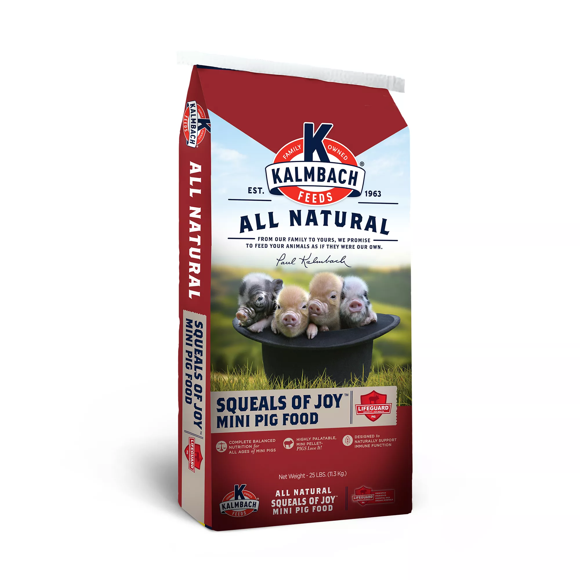 Kalmbach Feeds® Squeals of Joy® Mini Pig Food